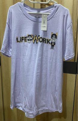 Lifework เสื้อยืด สุดชิค มี 2 สี 2 แบบ แท้💯% จาก Outlet