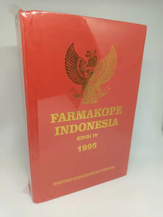 Farmakope Indonesia Edisi IV Tahun 1995 Edisi 4 FI 4 Hard Cover [PROMO ...