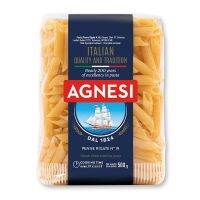 Agnesi Penne Rigate No.19 500g แอคเนซี เพนเน่ ริกาเต้ เบอร์19 500กรัม