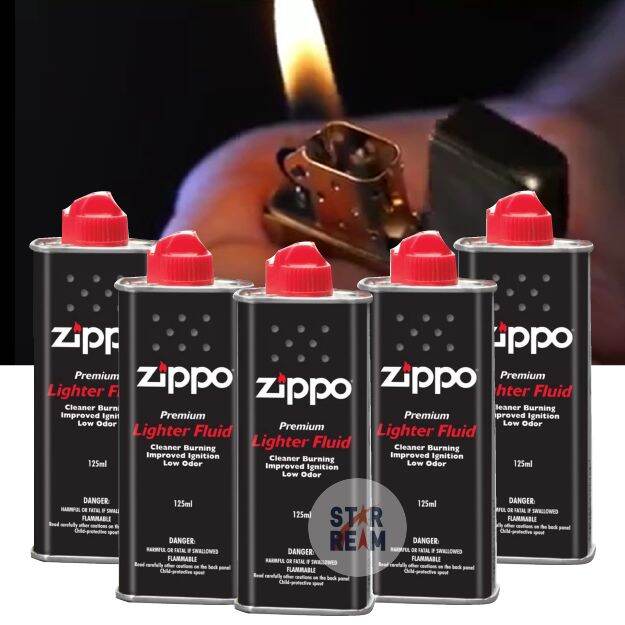 Ready Stock! 100 Original Zippo Premium Lighter Fluid 125ml Lazada