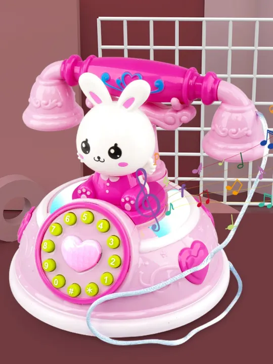 Children's Retro Cartoon Landline Early Education Educational Story