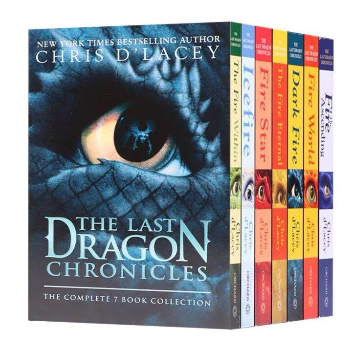 The Last Dragon Chronicles The Complete 7 Book Collection Set by Chris d