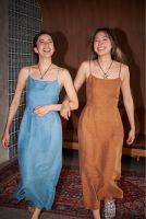 Beigebased - Maisie Dress ผ้า Linen Viscose Nylon พร้อมส่งทั้ง 2 สี
