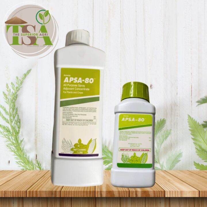 APSA80 1 LITER 250ML ALL PURPOSE SPRAY ADJUVANT CONCENTRATE BY