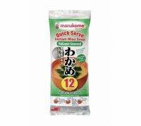 มารุโคะเมะ มิโซะซุปแบบควิกเชิร์ฟ 216 กรัม/ซุปเต้าเจี้ยว/ซุปกึ่งสำเร็จรูป