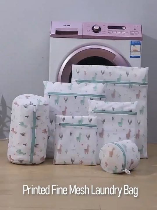 Zipper Laundry Bag Washing Machine Dedicated Dirty Wash Bag Underwear Sock  Bra Laundry Basket Multi-size Washing Kits
