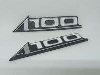 logo กระเป๋าข้าง ตรากระเป๋าข้าง งานใหม่ งานสำเนา suzuki a100 1979 ลงสีตามต้นฉบับ