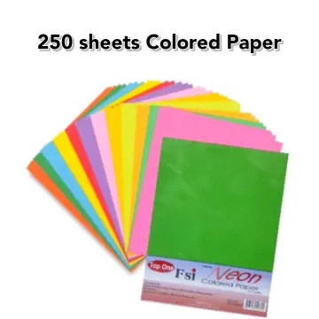 ART PAPER - CRAFT COLORED PAPER