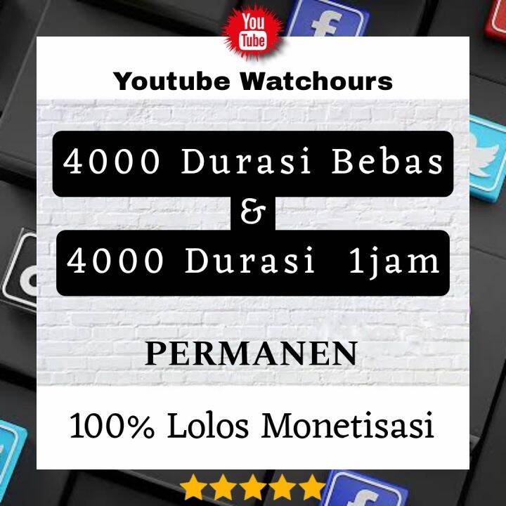 Youtube Views Full Durasi Aman Monetisasi | Lazada Indonesia