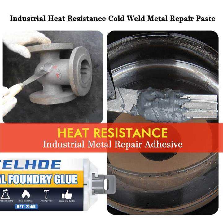 EPOXY ADHESICE GLUE Gam pelekat Besi Tembaga aluminium logam tangki air