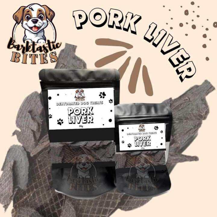 Barktastic All Natural Dehydrated Pork Liver Dog Treats Lazada PH