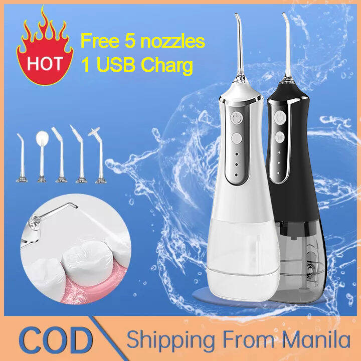 Water Flosser Oral Care For Brace H2ofloss Rechargeable Portable