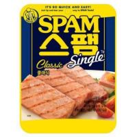 [พร้อมส่ง]스팸클래식 CJ SPAM Single Classic [80 g.] :: แฮมเกาหลี ชนิดซอง