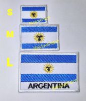 ธงAgentina ธงอาเจนตินา ธงชาติ อาร์มธงชาติ Flags of the wolrd ธงยุโรป South America Patch Europe Flags อาร์มธงชาติ Asia ธงนานาประเทศ Iron Patch ตัวรีดติดเสื้อ ตัวรีดติดกระเป๋า ตัวรีดติดหมวก