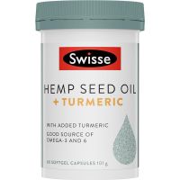 Swisse seed oil + turmeric 60 เม็ด เพิ่มความชุ่มชื่นให้ผิว