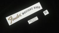 โลโก้หัวกีต้าร์ Fender Mustang Bass 2