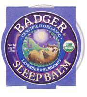 Badger Company, Organic Sleep balm, Lavender &amp; Bergamot 21 g.