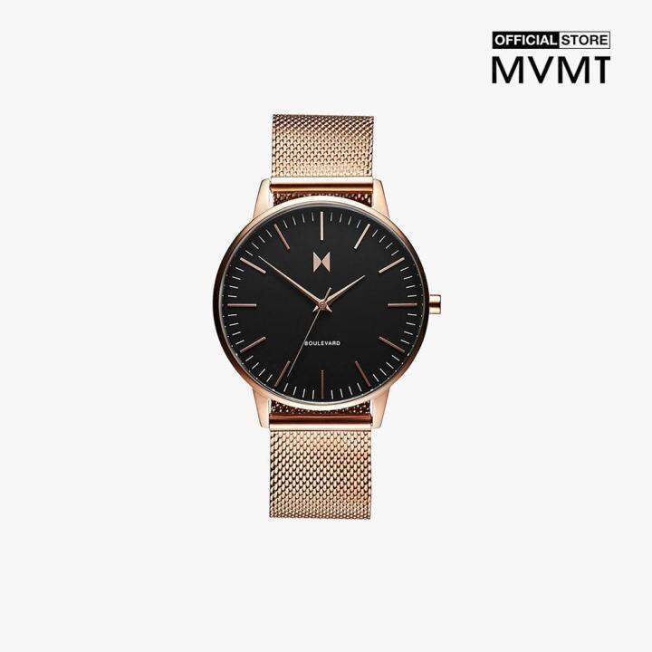 Đồng hồ nữ MVMT mặt tròn dây thép 38mm D-MB01-RGBLM 0000-57