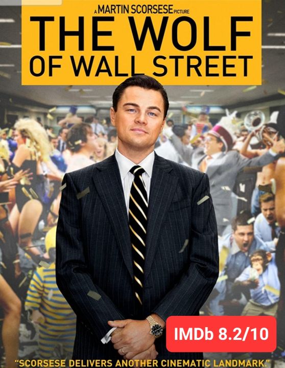 DVD คนจะรวย ช่วยไม่ได้ The Wolf of Wall Street : 2013 #หนังฝรั่ง (ดูพากย์ไทยได้-ซับไทยได้) ดราม่า