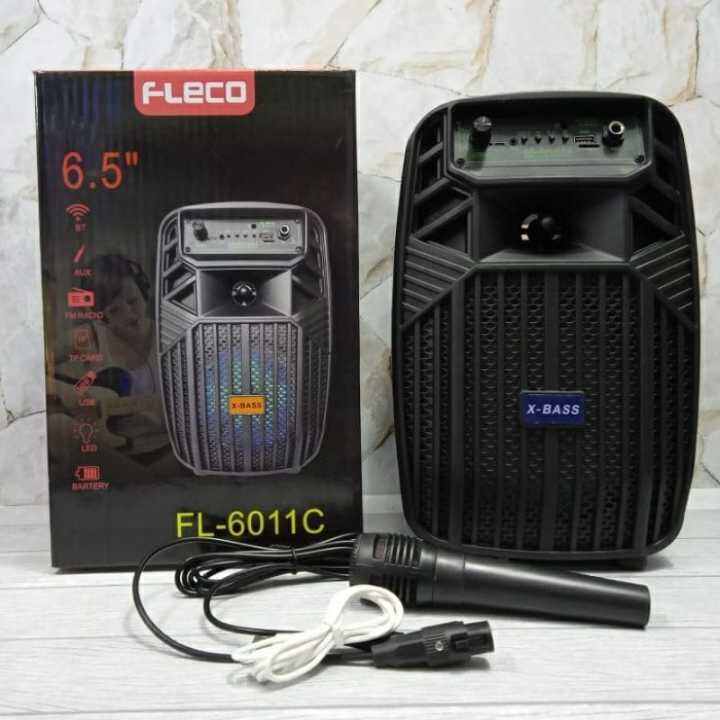 Speaker Karaoke Wireless Bonus Mic woofer 6,5inc Super B/Speaker Aktif