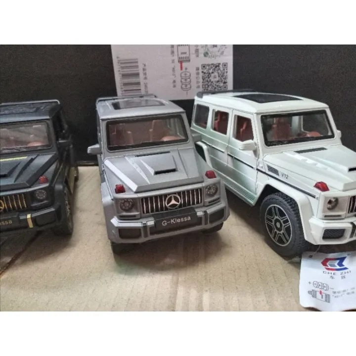 โมเดล รถ Benz เบนซ์ AMG G63 1:24 เปิดเสียงเปิดไฟมีลานวิ่งได้ รถเหล็ก ...