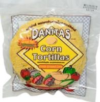 Danitas Corn Tortillas 6 Inches 240g 10 counts แผ่นแป้งทำจากข้าวโพด