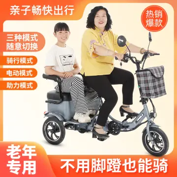 Mini folding electric online tricycle for the elderly