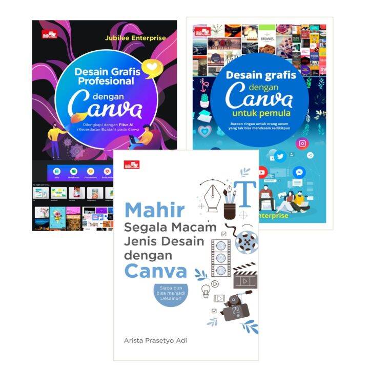 CANVA : DESAIN GRAFIS DENGAN CANVA UNTUK PEMULA : DESAIN GRAFIS ...