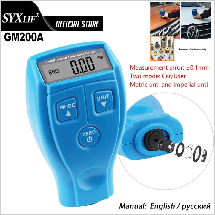 NICEPOWER Thickness Gauges Paint Coating Thickness Gauge Digital Car Thickness Gauge Tester