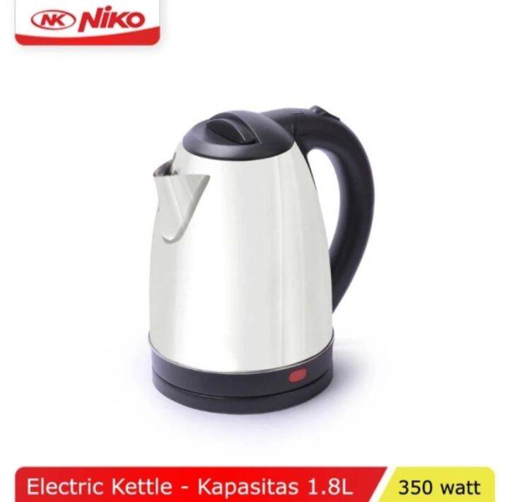 Niko Nkek Electric Kettle Teko Listrik Stainless Steel Liter