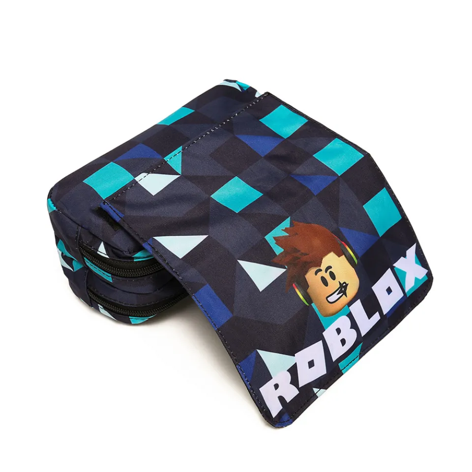 New Game Roblox Double Layer Flip Pen Bag Polyester for Primary and  Secondary School Students Stationery Box Christmas Gift Toy - AliExpress