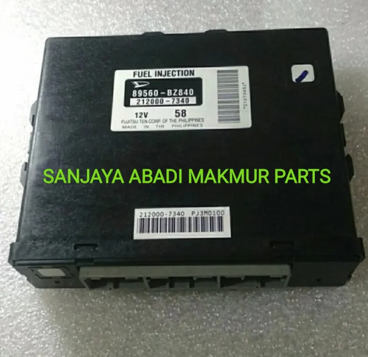 ECU FUEL INJECTION / ECU KOMPUTER BUAT MOBIL TOYOTA ALL NEW AVANZA