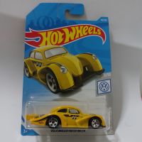 รถเหล็ก Hotwheels VOLKSWAGEN KAFER RACER mooneye สีเหลือง (LZ03#lz18)