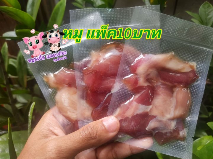 หมูแดดเดียว-เนื้อแดดเดียว-แพ็คเล็ก