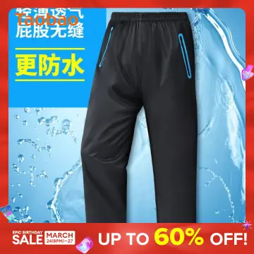 Waterproof EVA Single Rain Pants Long Thickened Outdoor Portable  Non-disposable Men and Women Hiking Drift