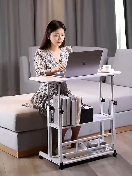 SUNNY Laptop Computer Table Desk Bedroom Table Sofa Side Table With