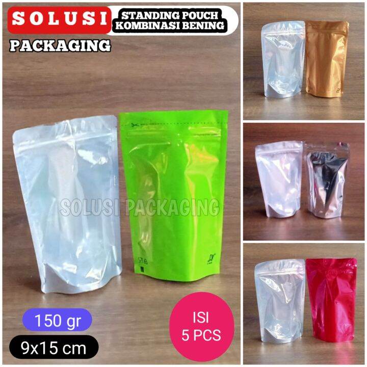 Isi Pcs Standing Pouch Warna Kombinasi Gram X Cm Transmet Kpack Kemasan Bubuk Masker