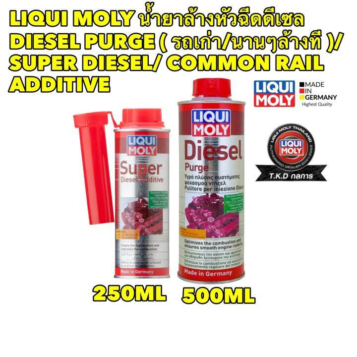 LIQUI MOLY น้ำยาล้างหัวฉีดดีเซล DIESEL PURGE ( รถเก่า/นานๆล้างที
