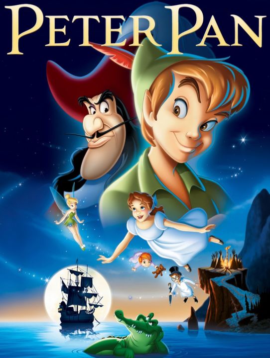 DVD&nbsp;ปีเตอร์แพน ภาค 1 Peter Pan : 1953 #หนังการ์ตูน #ดิสนีย์ (ดูพากย์ไทยได้-ซับไทยได้)
