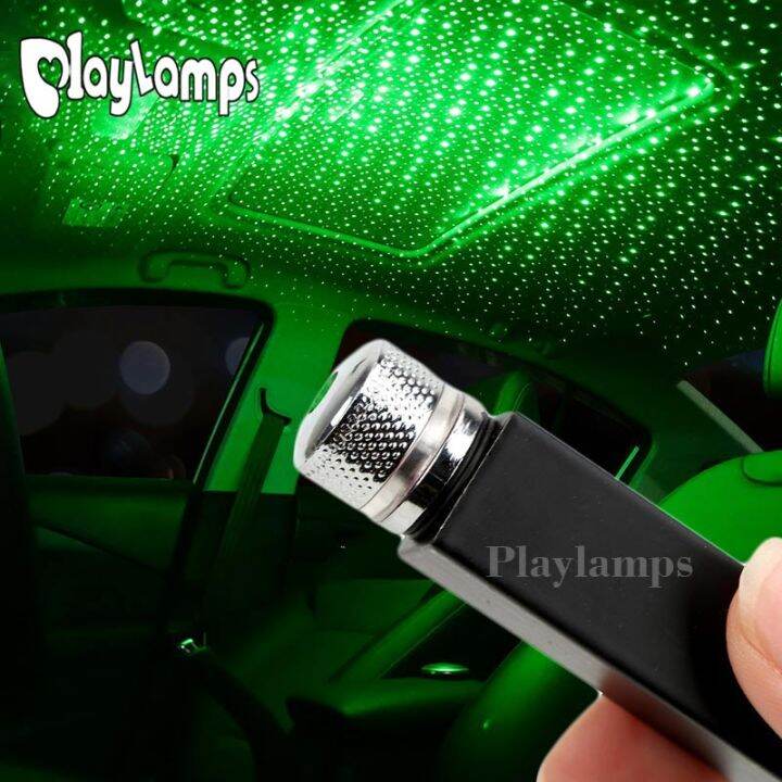 Car USB Star Ceiling Decorative Light Interior Mini LED Starry Laser