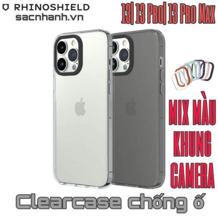 Ốp Lưng Chống Ố Rhinoshield Clearcase iphone 13 Series 