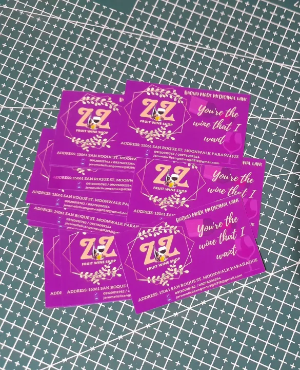 Personalized Calling Card Set 50pcs Lazada PH