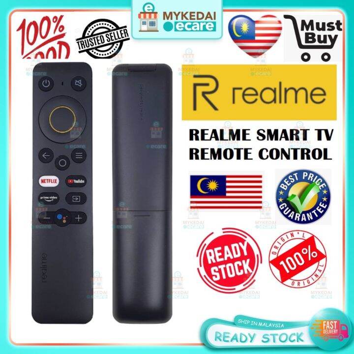 Realme ANDROID SMART TV Remote Control Netflix RMRLM01 Xiaomi Realme TV Original voice control