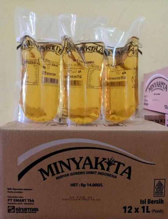 Minyak Goreng Kita 1 Liter Kemasan Refil Murah Premium Terlaris Bening