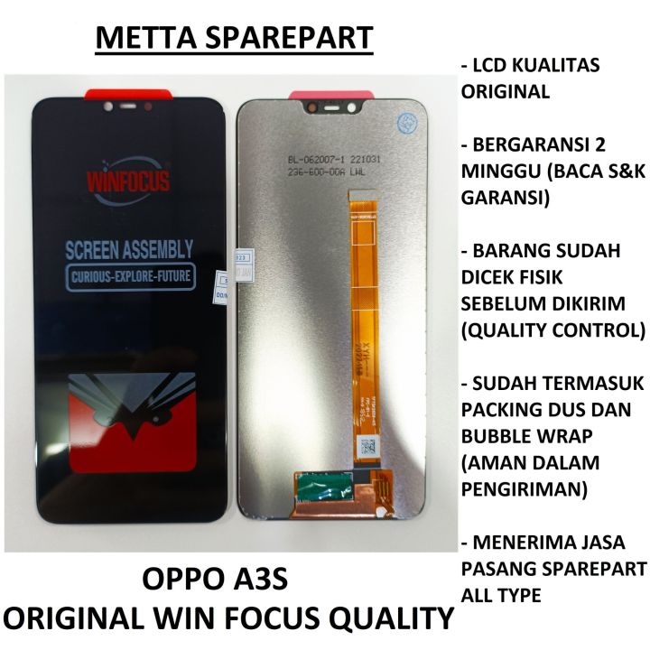 harga lcd oppo a3s ram 3gb