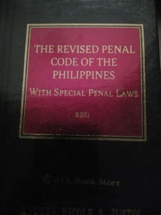 The Revised Penal Code Of The Philippines | Lazada PH