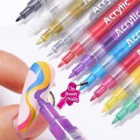 Acrylic Paint Pen ปากกาเพ้นท์เล็บ​ สีเพ้นท์​ ไม่ต้องอบ