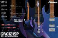 กีตาร์ไฟฟ้า​ Ibanez.Gio Series ใหม่ล่าสุด
GRG121SP-BMC