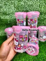 ?กล่องถนอมอาหาร LOCK&amp;LOCK Hello Kittyทรงกลมขนาด 350ml.