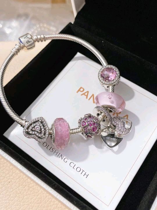 100 authentic Pandoras Heart Infinity Clasp Snake Chain Bracelet Pandora  Bracelets Women Jewelry Pandora Bracelet Valentines Day Gifts fast  shipping  Lazada PH